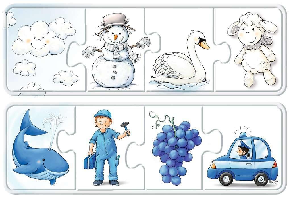 Дитячий пазл Ravensburger My First Colour Puzzle 03007 All My Colours 6 x 4 деталі, фото №3