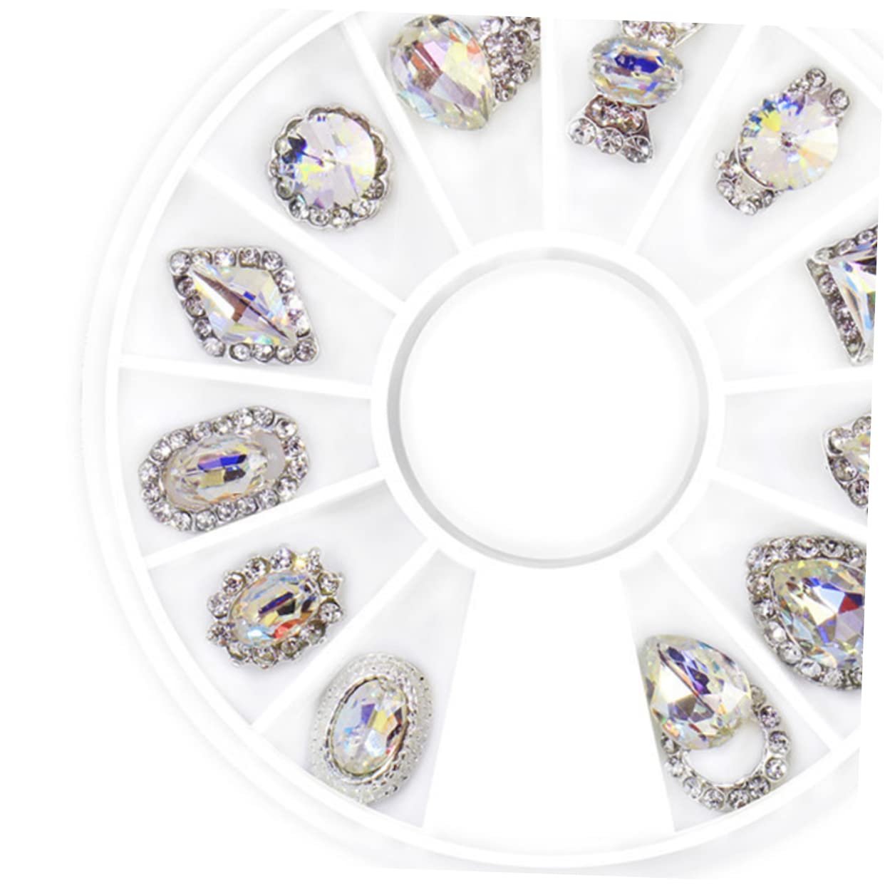 Наклейки для нігтів, Діаманти, Стрази для манікюру, Аксесуари, фото №3