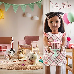 Собака Our Generation BD35162Z Лхаса Апсо 15 см с аксессуарами для стайлинга synthetic.ua - Фото 1