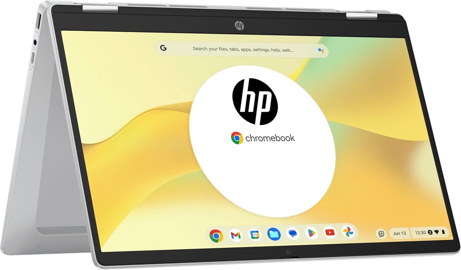 Ноутбук 14" HP Chromebook x360 14b-cd0213ng Intel Celeron N4020 RAM 4GB eMMC 64GB 11год батарея Chrome OS (UKR), фото №1
