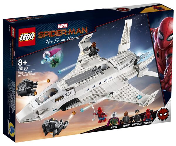 Конструктор LEGO Super Heroes Самолёт Старка и атака дрона (76130), фото №1