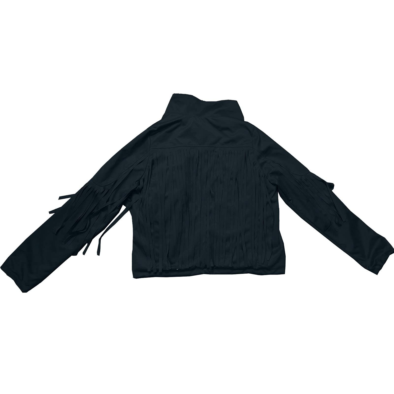 Коротка куртка з бахромою для жінок, фото №8 Коротка куртка з бахромою для жінок, фото №8