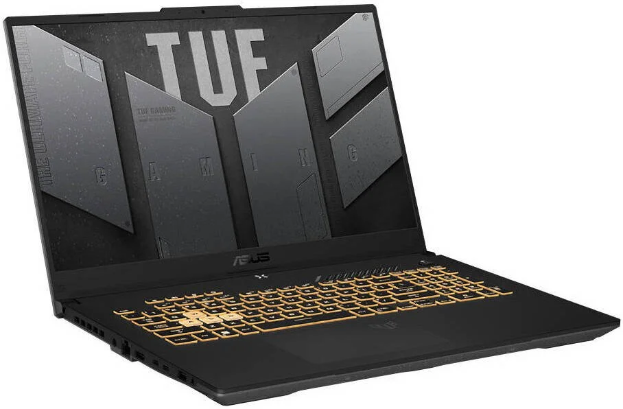 Ноутбук 17.3" ASUS TUF A17 (FA707NV-HX023W) Gaming  AMD Ryzen 7 7735HS RAM 16GB SSD 512GB GeForce RTX 4060 Win11 Алюмінієвий корпус (UKR), фото №3