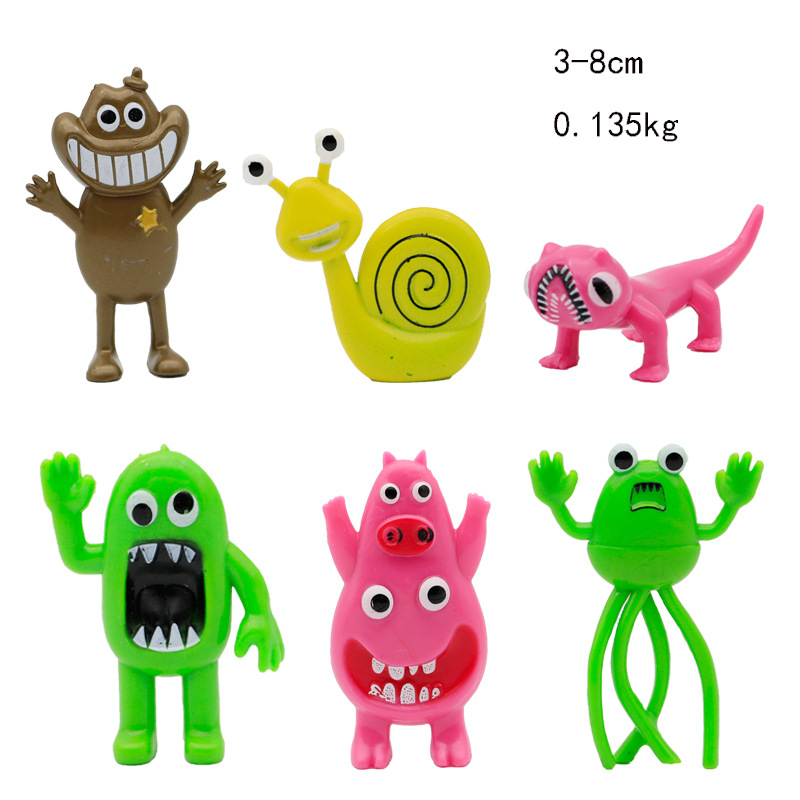 Райдужні друзі Rainbow Friends Magic Friends Roblox Роблокс набір фігурок 6шт бан бан Ban ban, фото №2 Райдужні друзі Rainbow Friends Magic Friends Roblox Роблокс набір фігурок 6шт бан бан Ban ban, фото №2