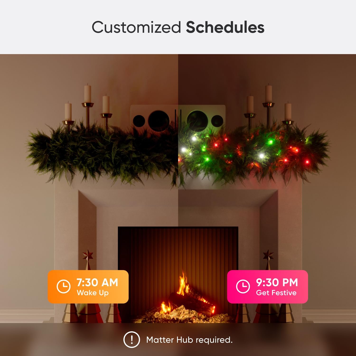 Гірлянда Nanoleaf Smart Fairy Lights 24 м, RGB IC LEDs, IP44, фото №4