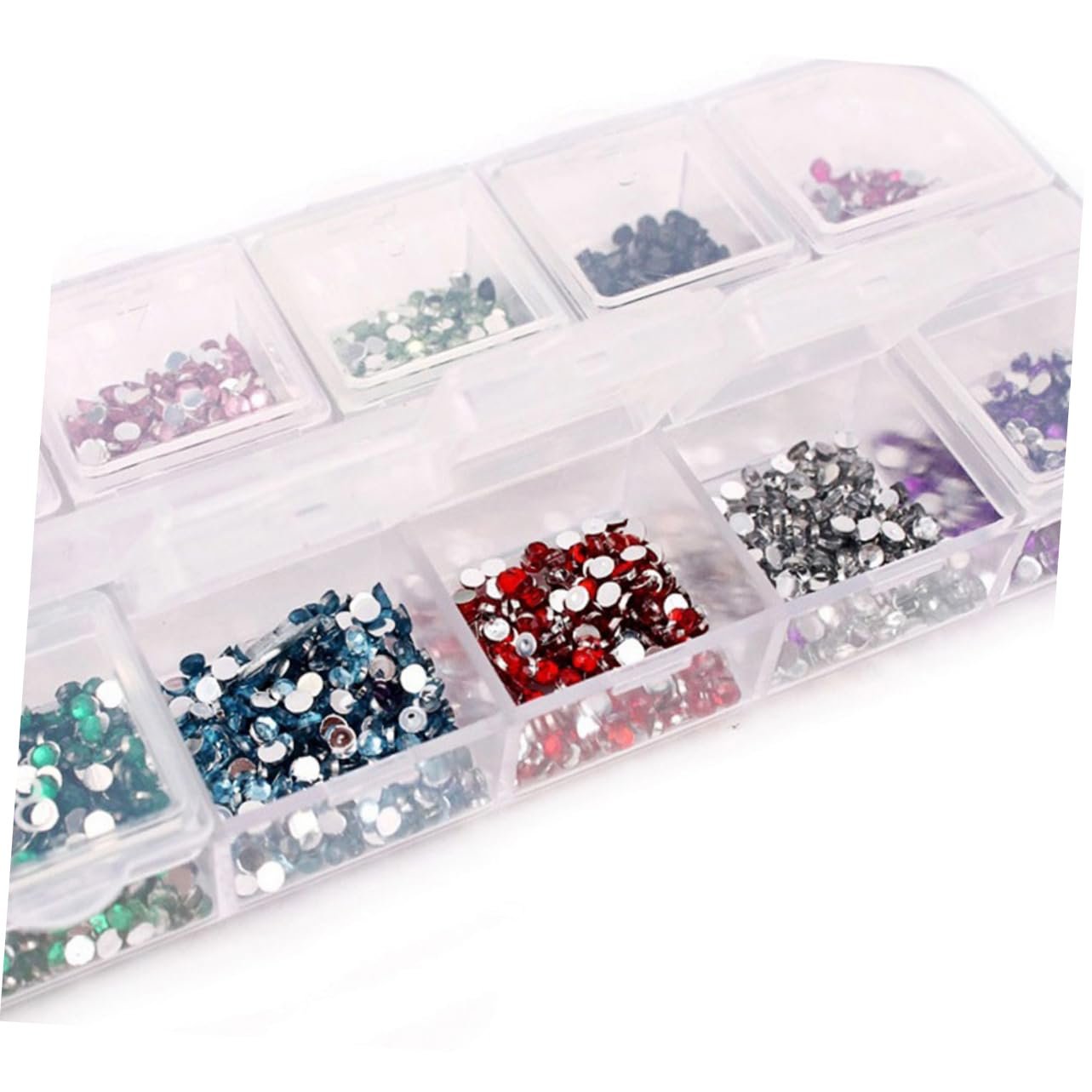 Стразы для ногтей Healvian 2 коробки, 12 шт., фото №6