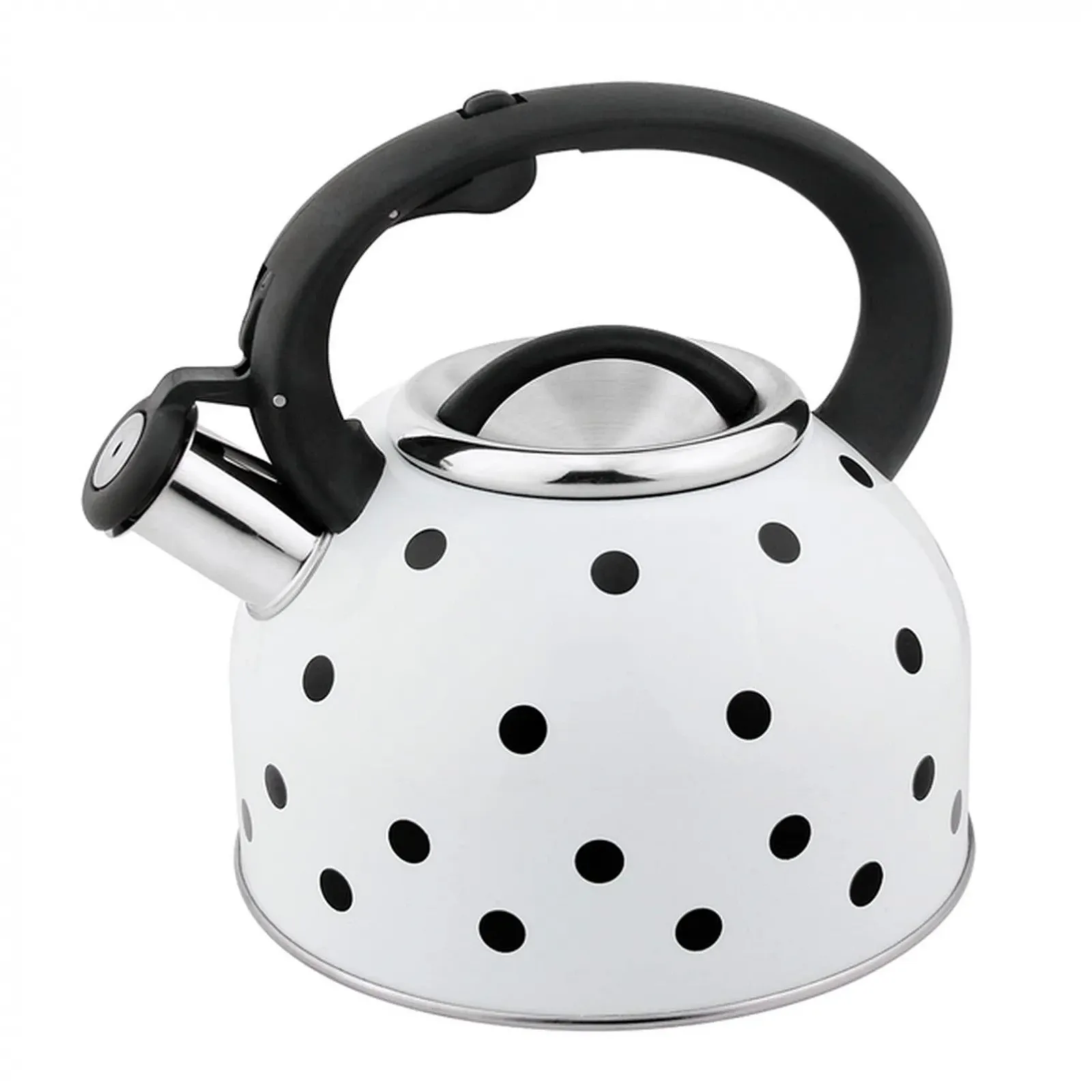 Чайник з нержавіючої сталі з свистком, фото №1 Чайник з нержавіючої сталі з свистком, фото №1