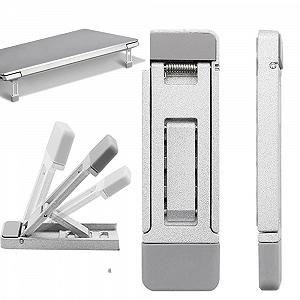 Подставка для клавиатуры складная  Регулируемый угол наклона Мини ножки для ноутбука  Эргономичный подъем клавиатуры с противоскользящими накладками  2шт - Фото 1