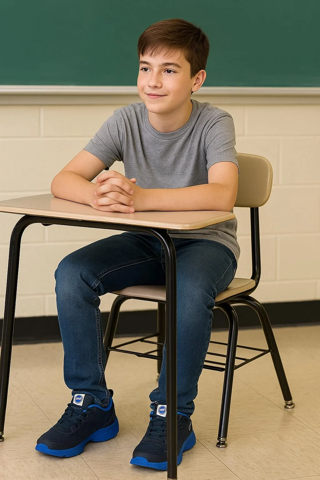 Кроссовки eplusm NASA для мальчиков - Легкая спортивная обувь с сетчатым верхом и амортизирующей подошвой - Детская обувь с космическим дизайном Размер 35-40, фото №3