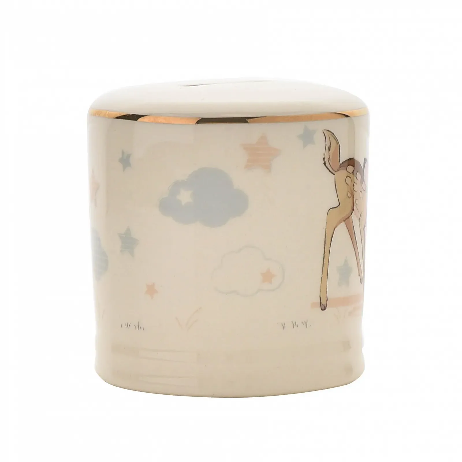 Скарбничка Widdop & Co. Disney Magical Beginnings Bambi керамічна із золотистими деталями, фото №3