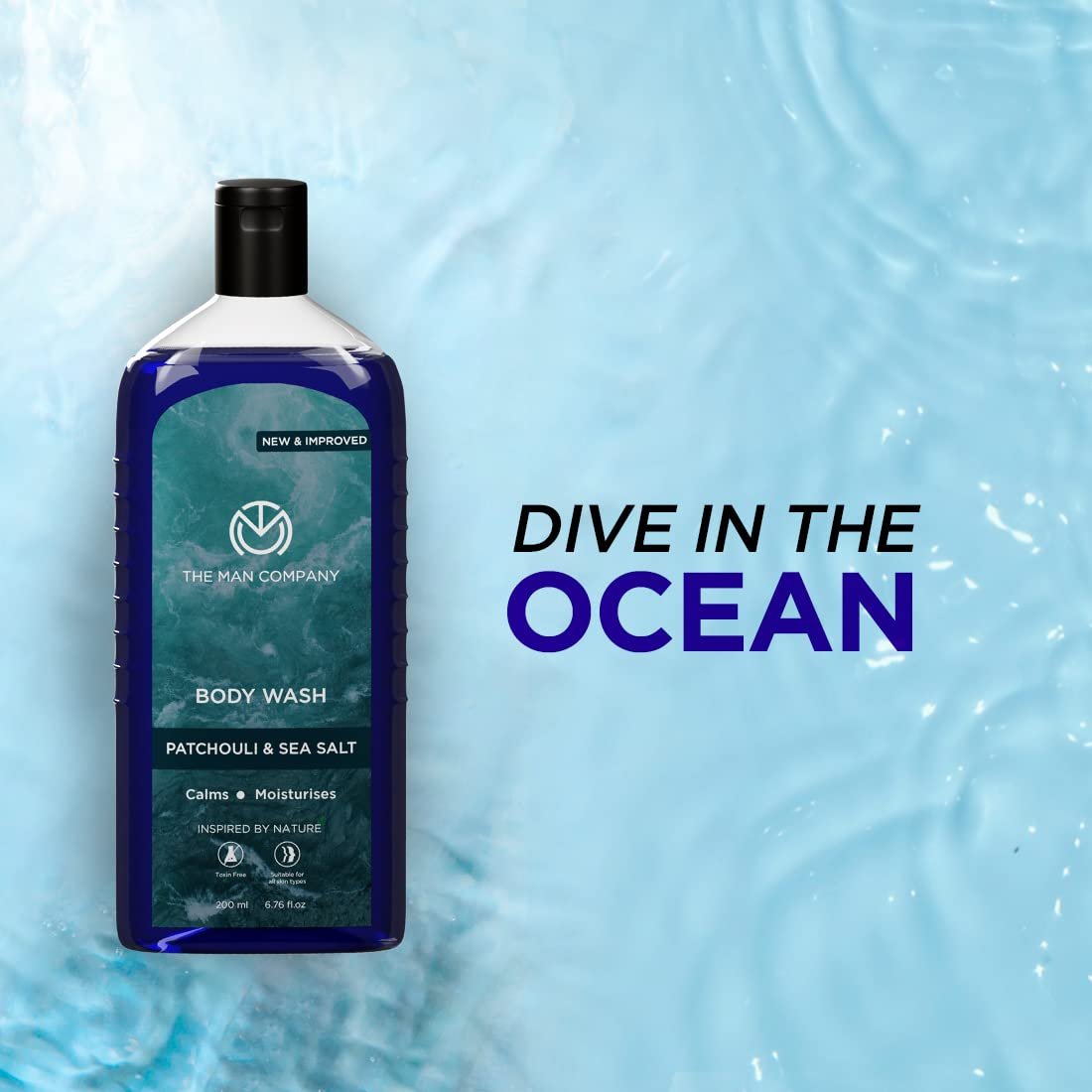 Парфумований гель для душу The Man Company Patchouli & Sea Salt 200 мл, фото №6 Парфумований гель для душу The Man Company Patchouli & Sea Salt 200 мл, фото №6