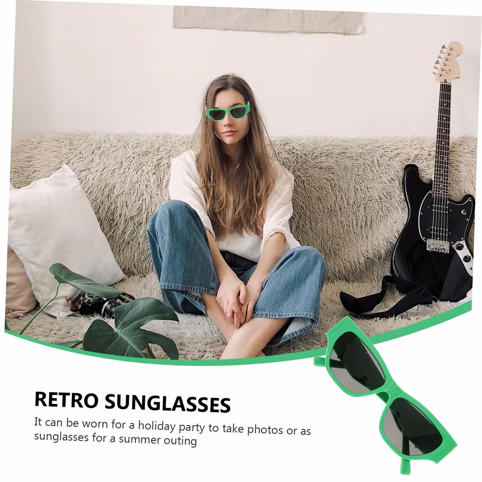 Сонцезахисні окуляри VALICLUD, 2 пари, з літерою V, фото №8