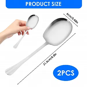 Ложки для сервировки Serving Spoons, 2 шт, нержавеющая сталь synthetic.ua - Фото 1