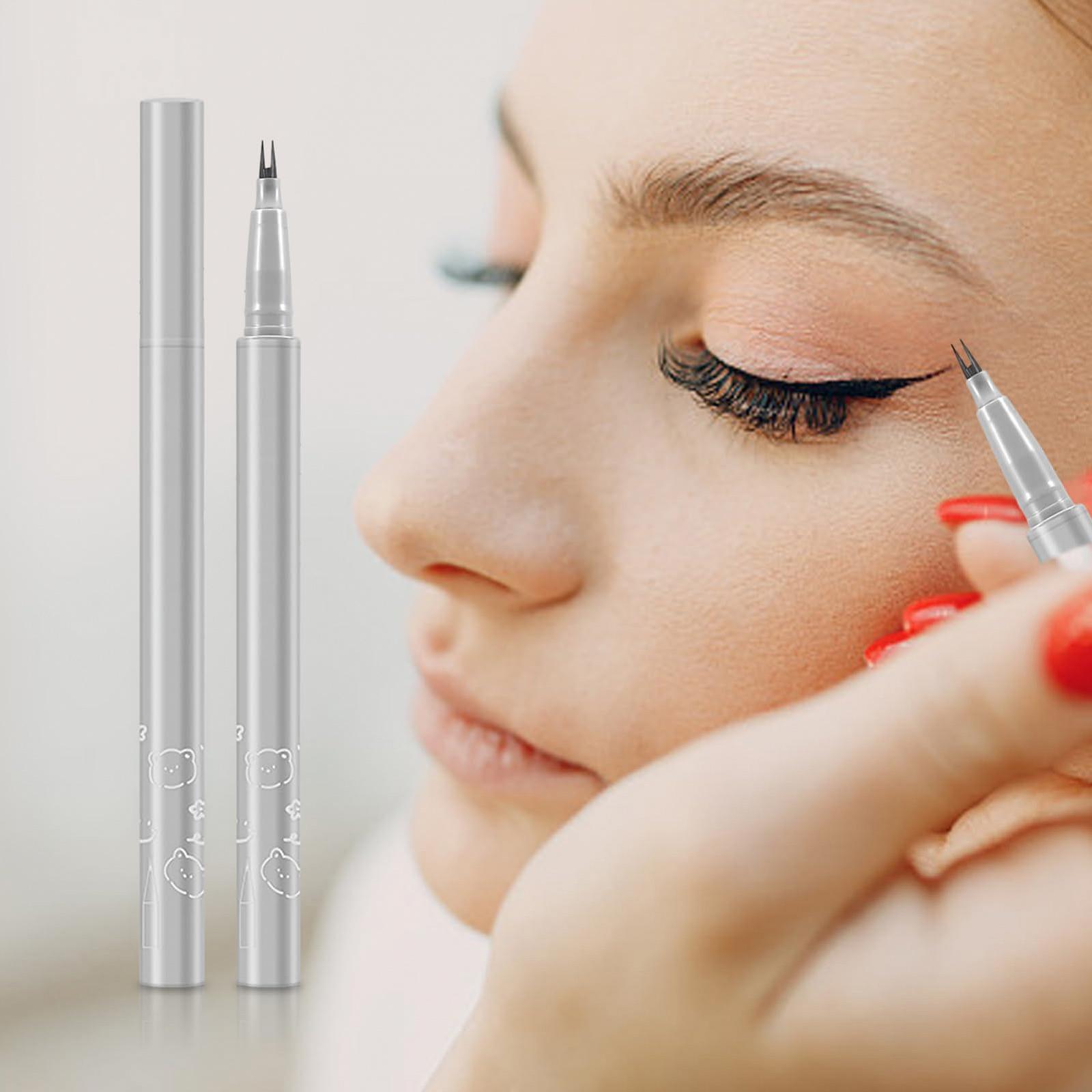 Підводка lyanny Eyeliner Pen із Подвійним Наконечником Водостійка для Нижніх Вій Чорний, фото №3