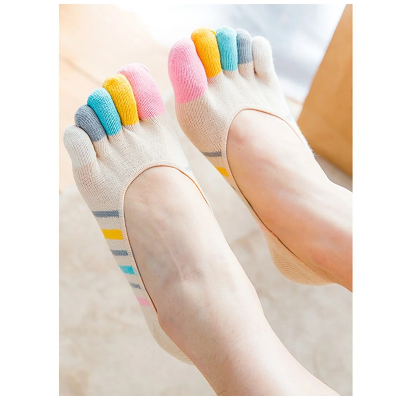 Женские носки с пальцами, невидимые спортивные носки, женские носки с пятью пальцами, носки для бега, хлопок 4/5 пары, фото №5 Женские носки с пальцами, невидимые спортивные носки, женские носки с пятью пальцами, носки для бега, хлопок 4/5 пары, фото №5