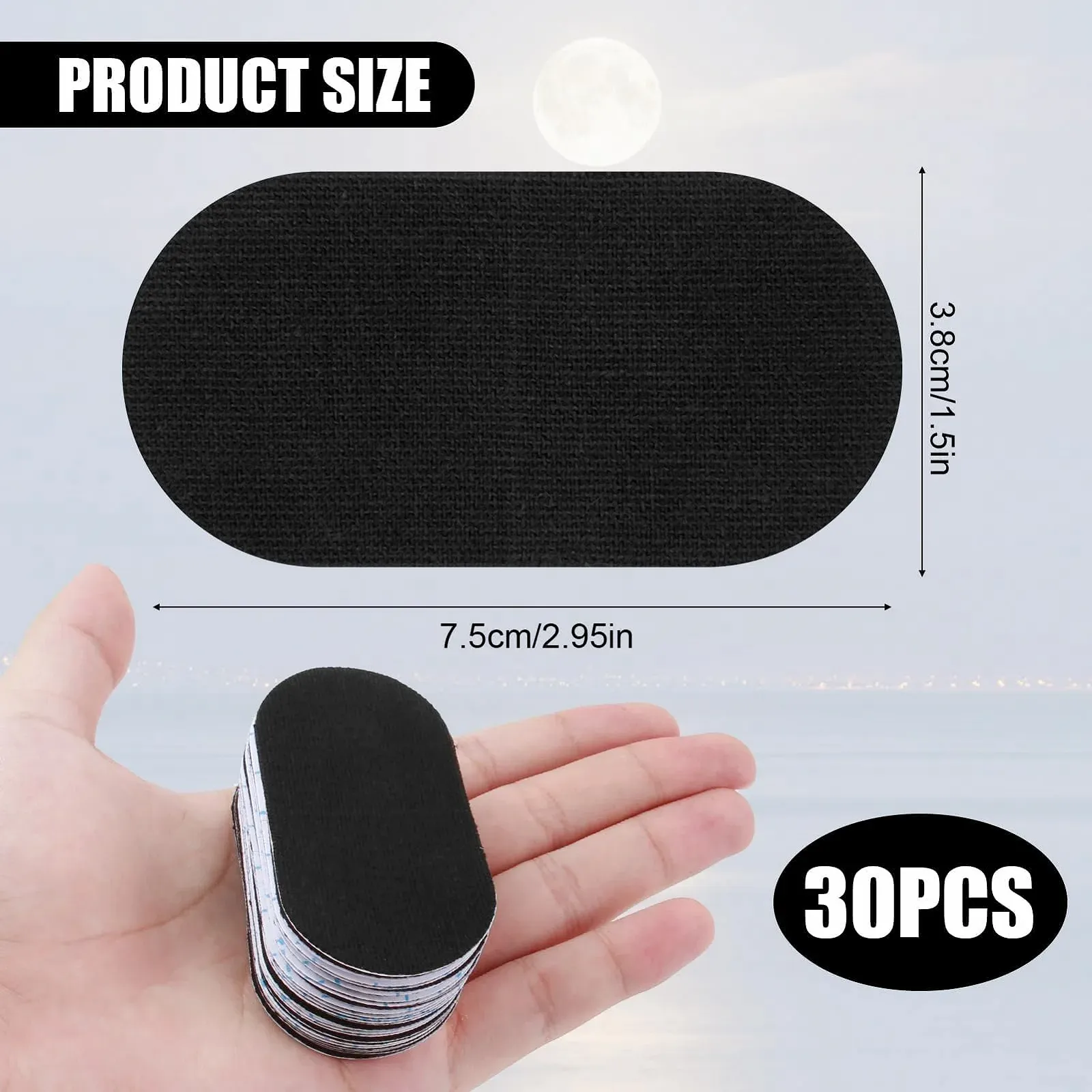 Пластирі від хропіння SRLWMYI 30 шт для рота для бороданів, для кращого сну та дихання, фото №2