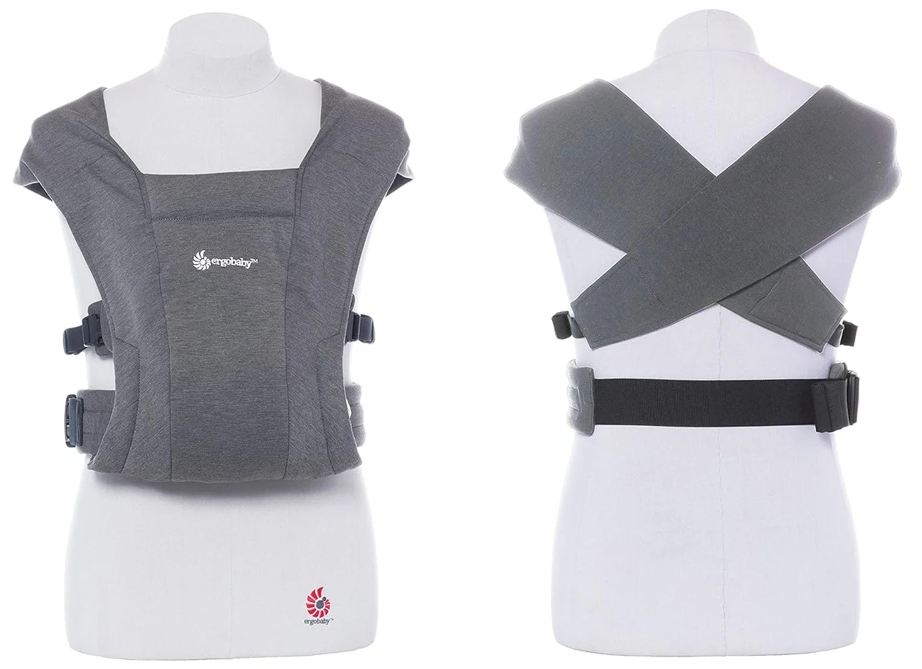 Ерго-рюкзак Ergobaby Embrace / до 11 кг / Heather Grey, фото №2