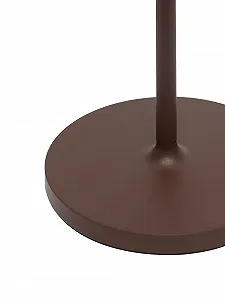 Настільна лампа METRO Professional CAURO LED, набір з 2 шт., алюміній/полікарбонат, діаметр 11.5 x 39 см, USB-з'єднання, сенсорне управління, з регулюванням яскравості, водонепроникна, коричнева synthetic.ua - Фото 1