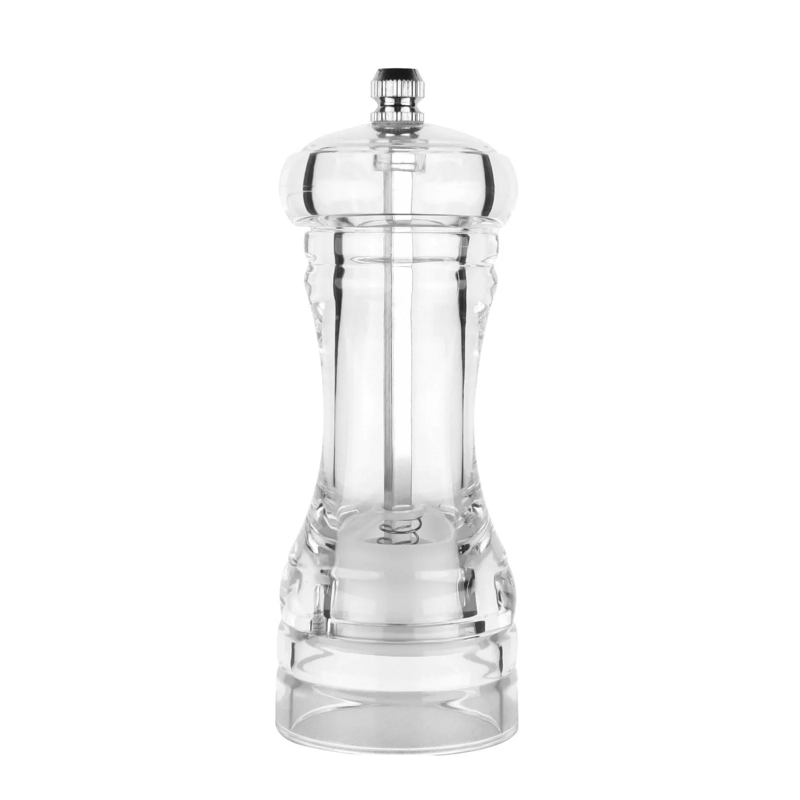 Млин ручний Акриловий для солі та перцю Простий для спецій, фото №5
