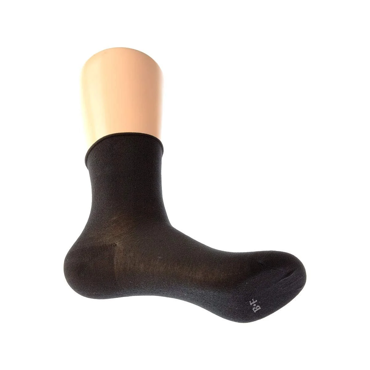 Носки Bleufor".eat короткие, 1 пара, без резинки, без махры, тонкие, хлопок, велюровые, фото №5