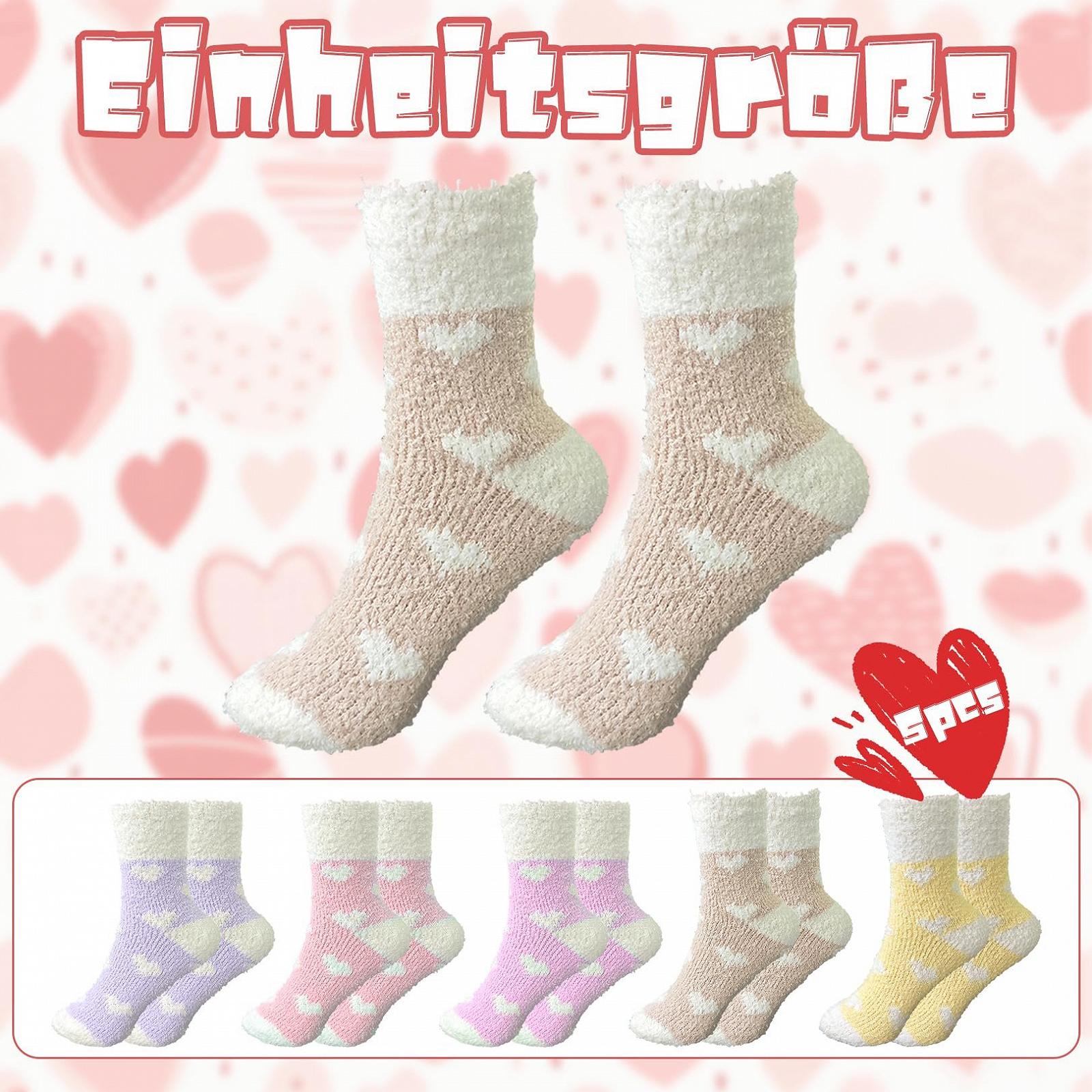 Носки Пушистые Женские 39-42, Теплые Зимние Носки - 5 пар, фото №2