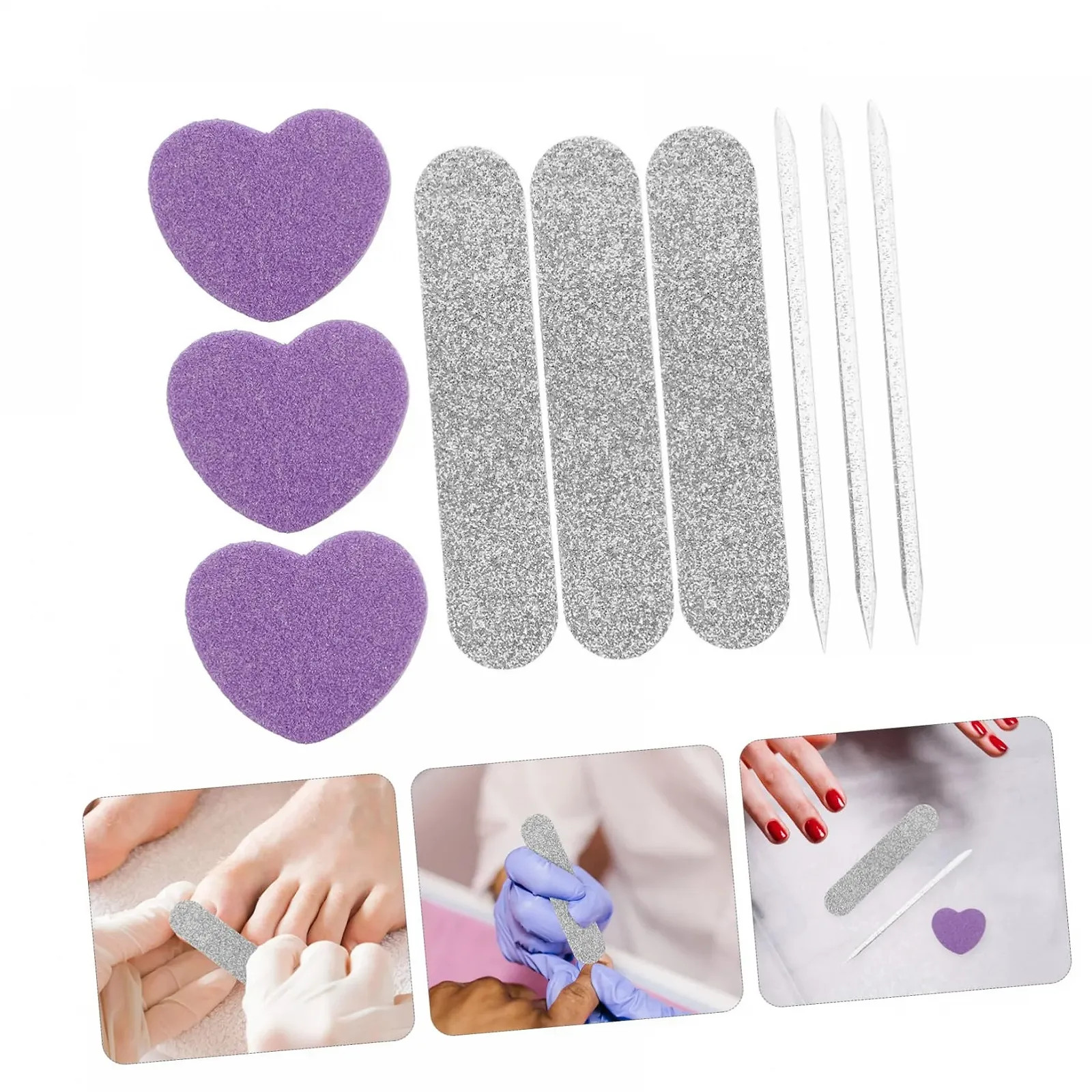 Набор для маникюра Happyyami 10s, пилка для ногтей, фото №8 Набор для маникюра Happyyami 10s, пилка для ногтей, фото №8