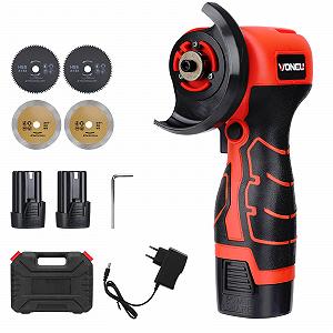 Купить Мини угловая шлифмашина Aytop 16.8V аккумуляторная портативная с 2 аккумуляторами 4 абразивных диска - Фото 1 Мини угловая шлифмашина Aytop 16.8V аккумуляторная портативная с 2 аккумуляторами 4 абразивных диска - Фото 1