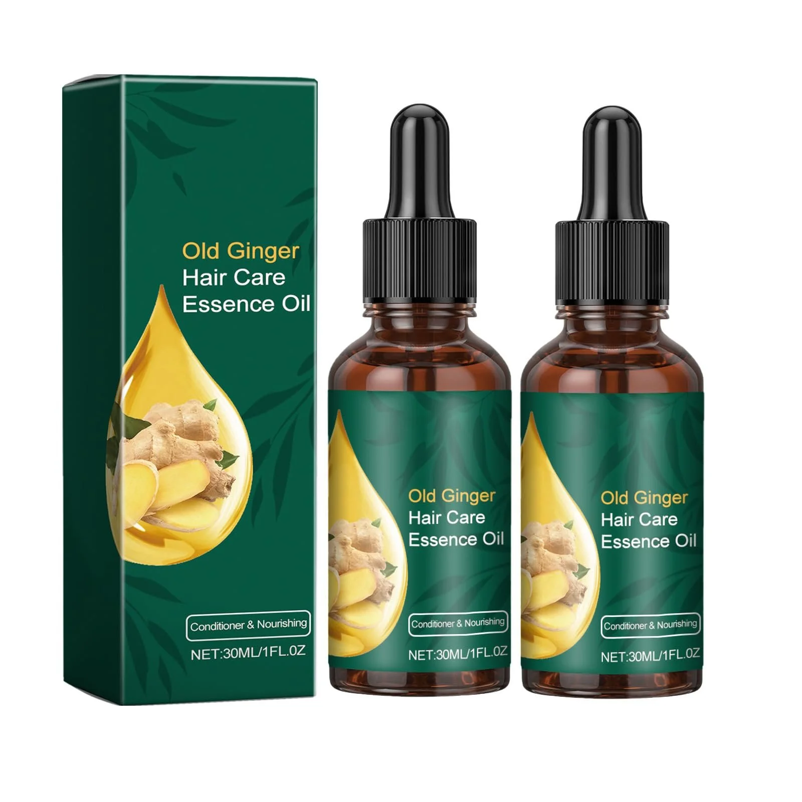 Сироватка для волосся Проти випадіння волосся 2 шт Чорний, фото №7