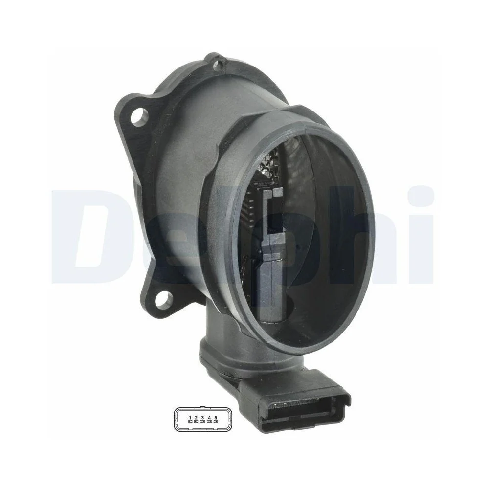 Витратомір повітря Delphi AF10075-12B1, фото №1