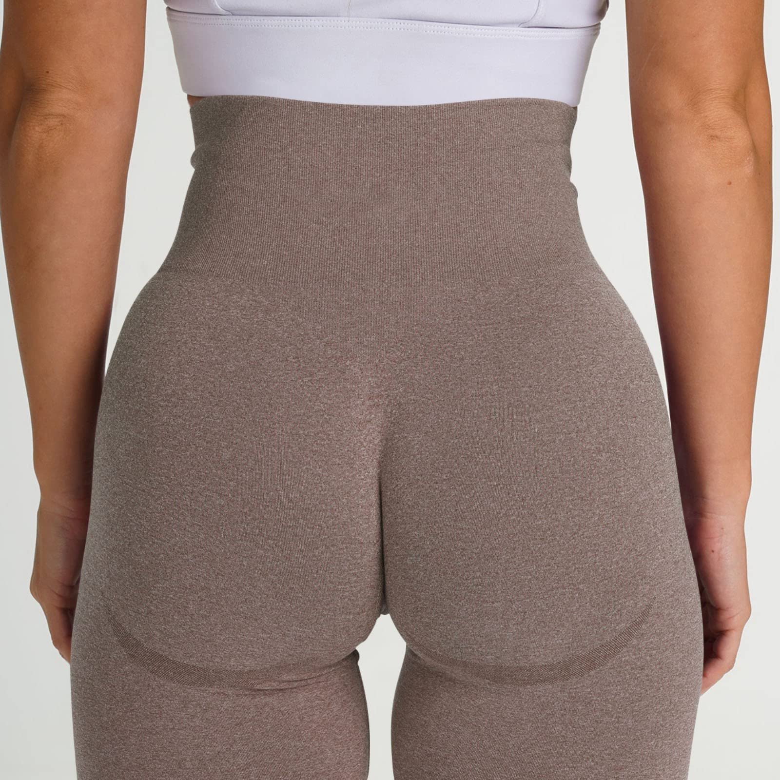 Спортивные леггинсы Scrunch Damen- Boom BootyДля женщин, спортивные бесшовные леггинсы Booty Push Up, длинные Для спортзала, непрозрачные , леггинсыДля фитнеса и йоги, черные M\, фото №5