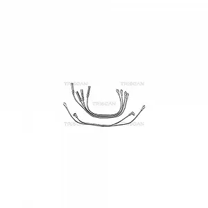 Комплект проводів запалювання TRISCAN 8860 4086 - Фото 1