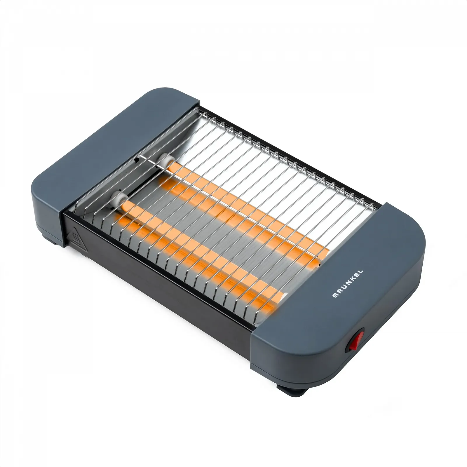 Тостер Grunkel 300 Вт, на 1 скибочку хліба, з вимикачем, без таймера. З піддоном для крихт, фото №7
