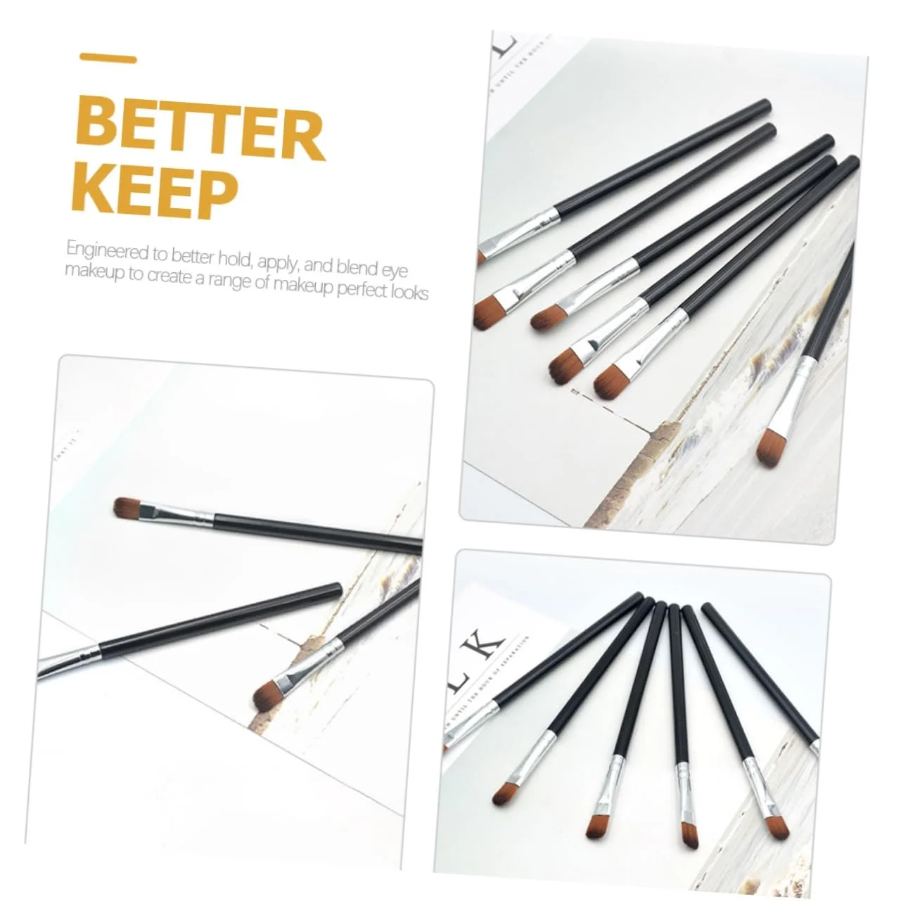 Пензлі Magiclulu для Тіней, Пудри, Тональної основи, фото №5