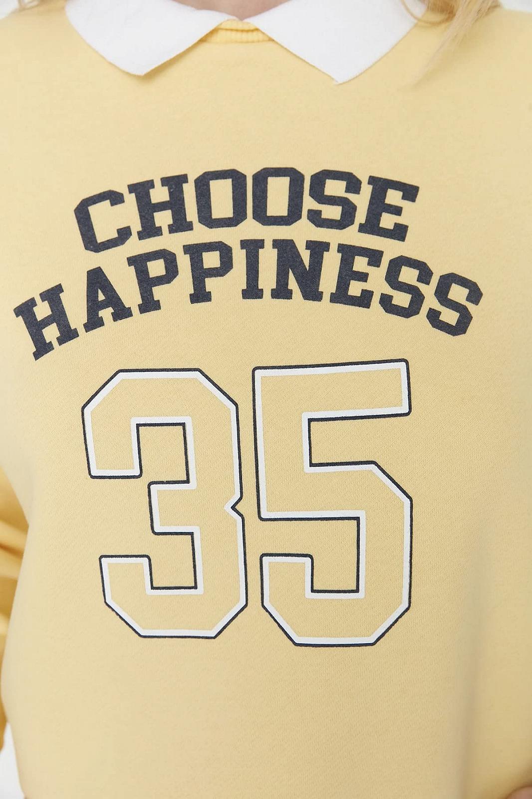 Женский Свитшот TRENDYOL Классический Воротник Поло, фото №4 Женский Свитшот TRENDYOL Классический Воротник Поло, фото №4