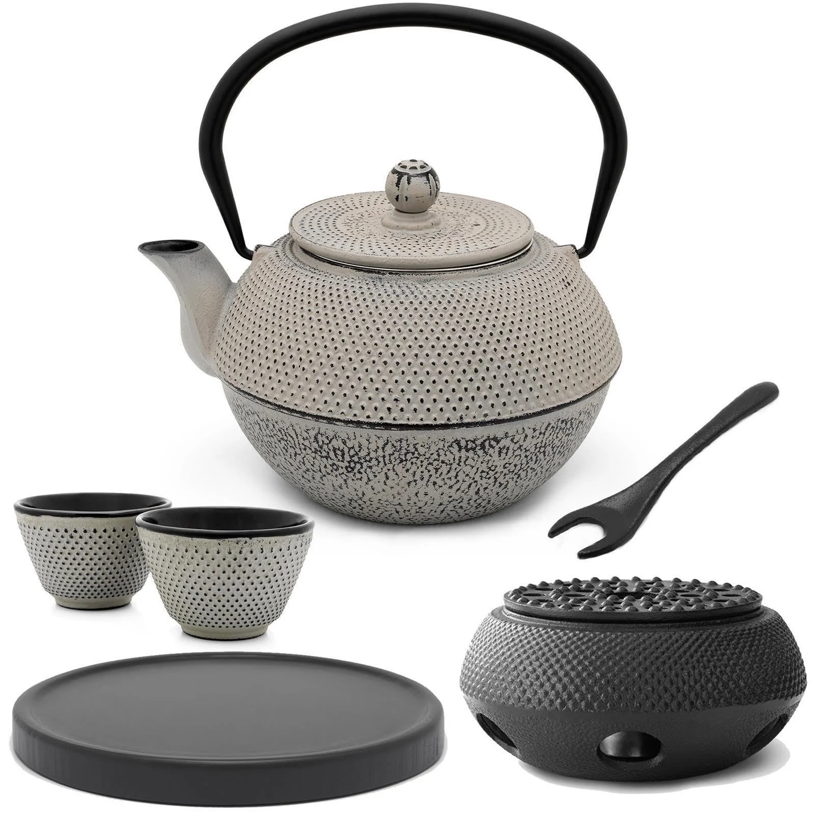 Чайник Чавунний Asia Сірий, 1.1 літра, фото №1 Чайник Чавунний Asia Сірий, 1.1 літра, фото №1