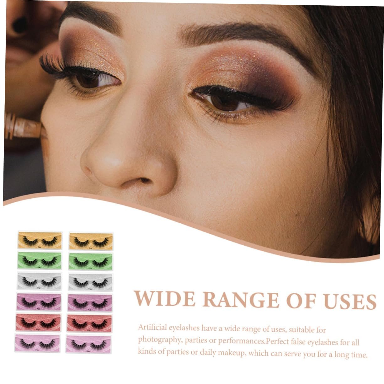 Накладні вії Angoily 5D Magnetisch Suite Натуральні, фото №6