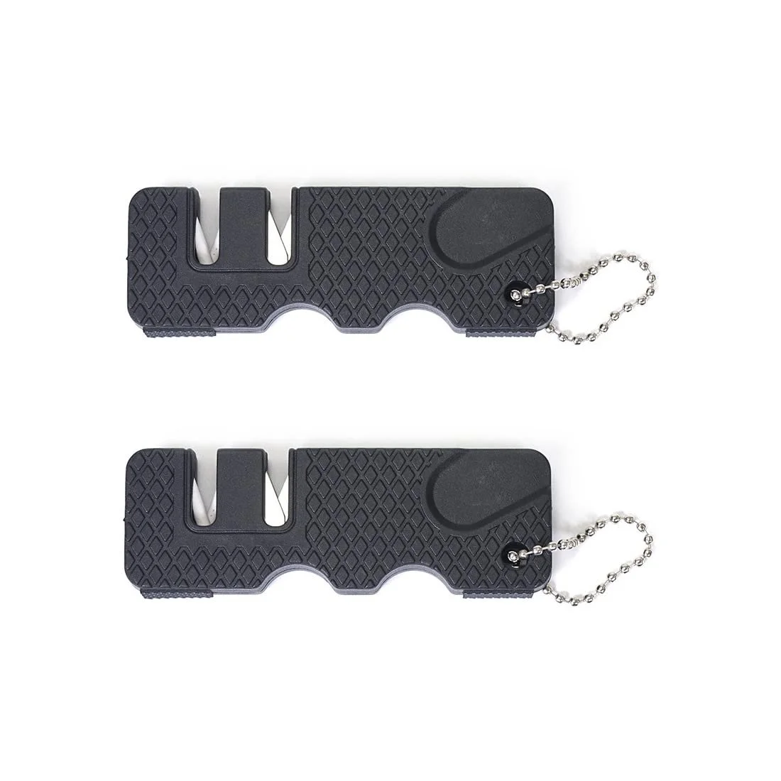 Точилка для ножей ручная Tomedeks 2 штуки компактная для грубой и тонкой заточки, фото №1