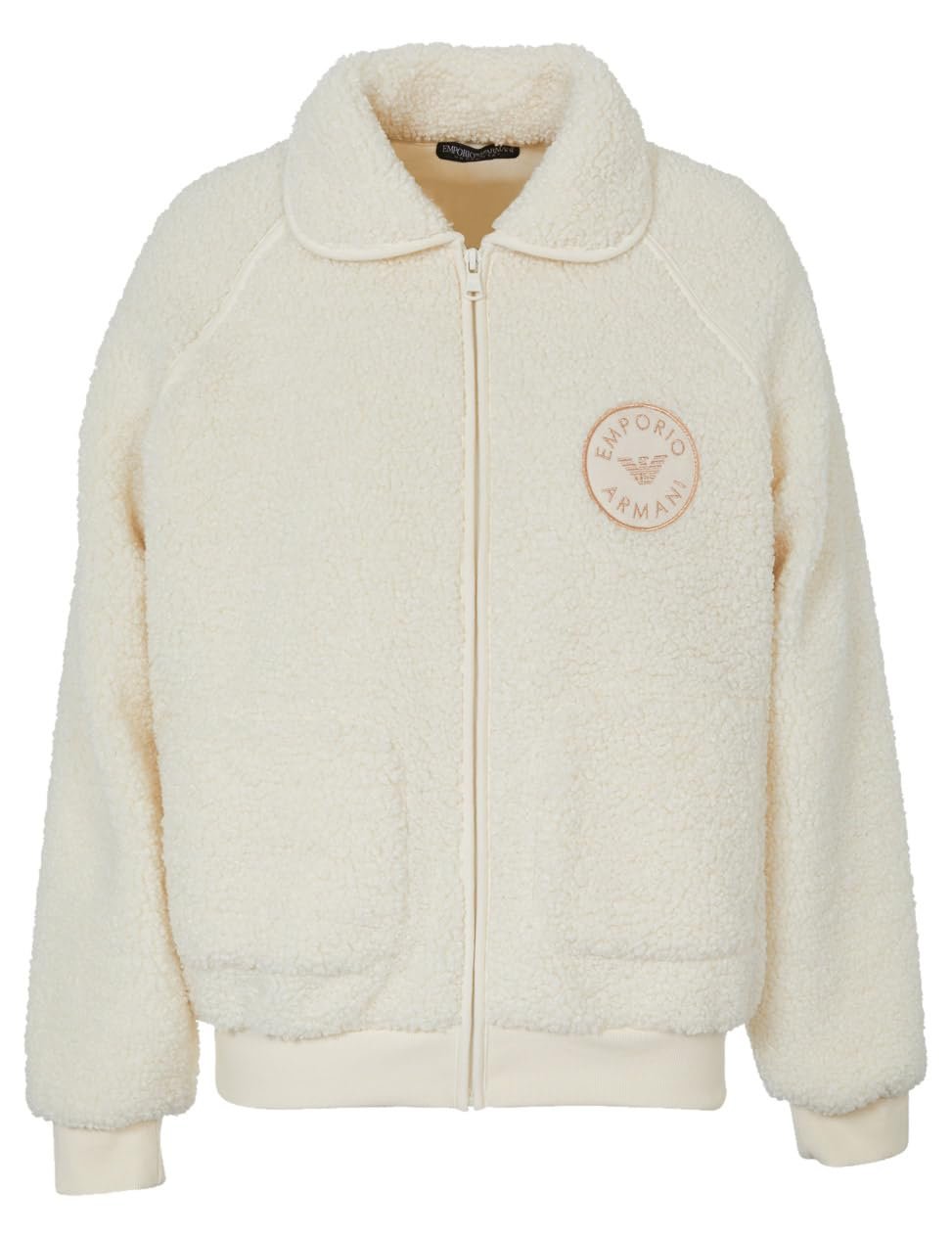 Куртка Emporio Armani Женская Fuzzy Fleece на полной молнии (2 шт. в упаковке), фото №1