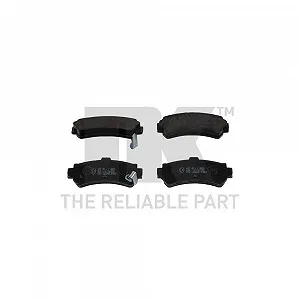 Комплект гальмівних колодок, дискові гальма NK 222245 задня вісь - Фото 1