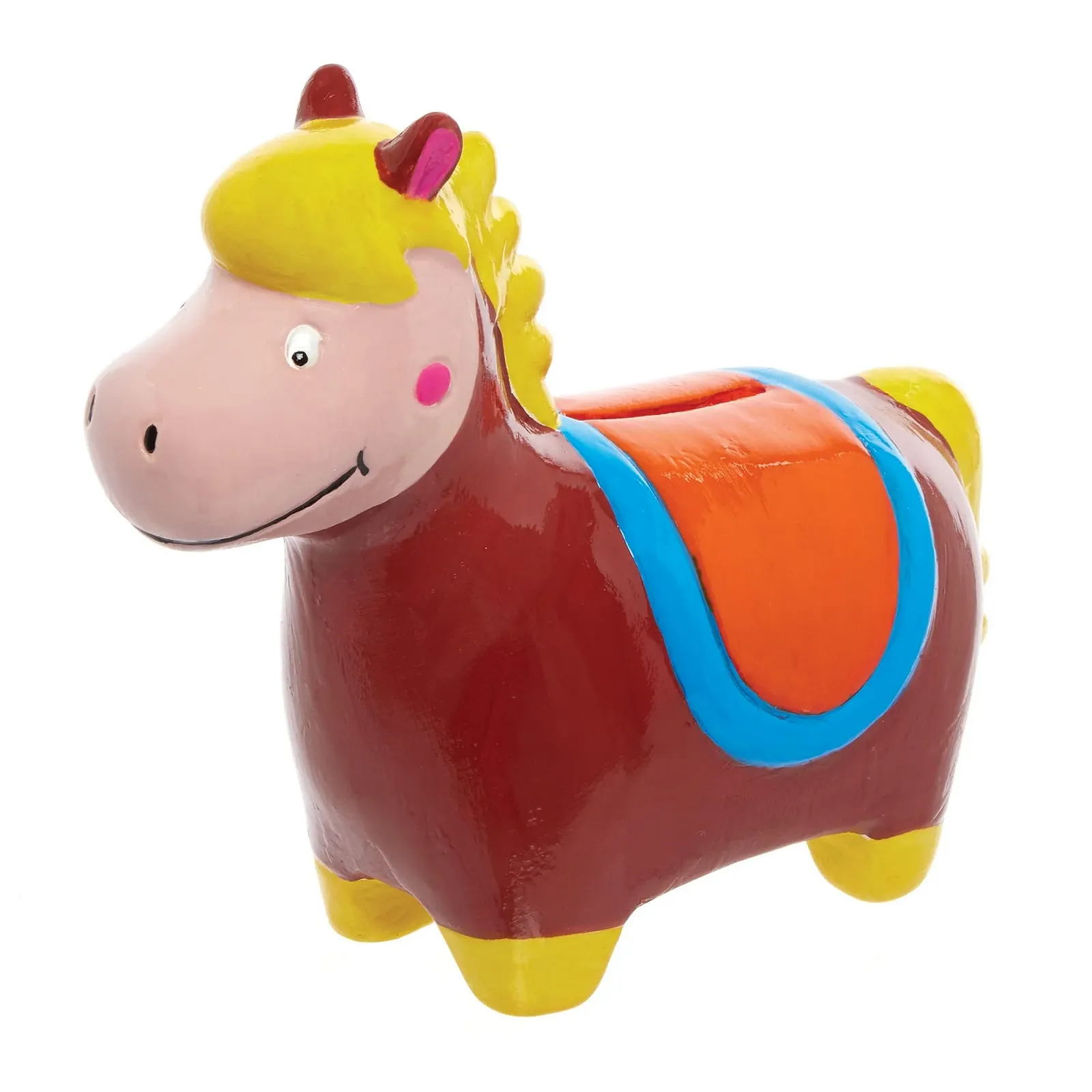 Копилка Baker Ross FX697 Лошадь Керамическая 2 шт. Набор для творчества, фото №6