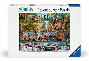 Пазл Ravensburger Aimee Steward 16652 Great wildlife 2000 деталей synthetic.ua - Фото 1