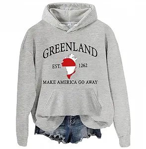 Худи Greenland Make America Go Away - Фото 1