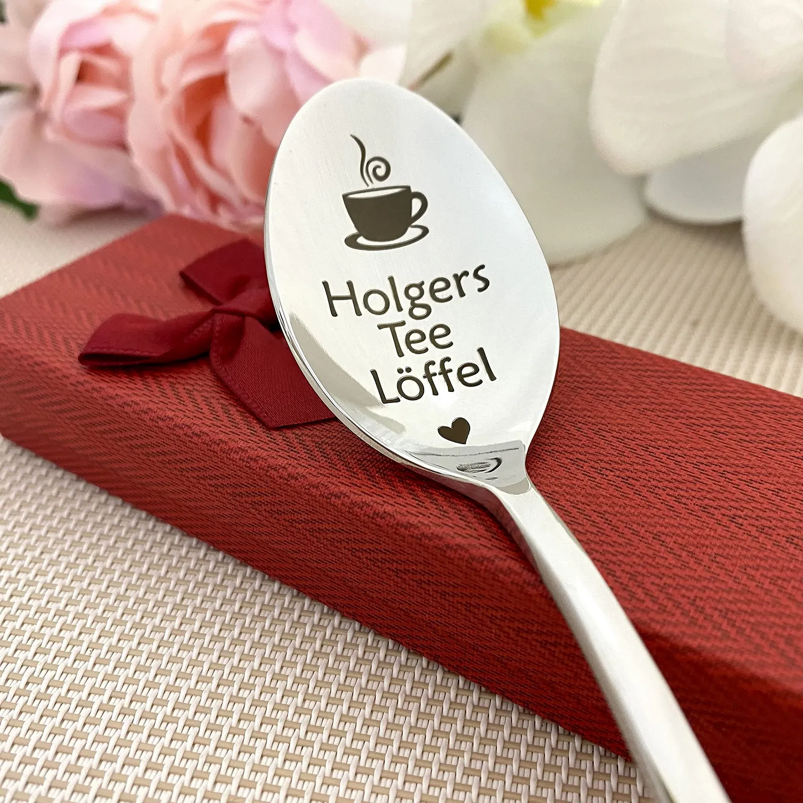 Персоналізована чайна ложка, фото №1