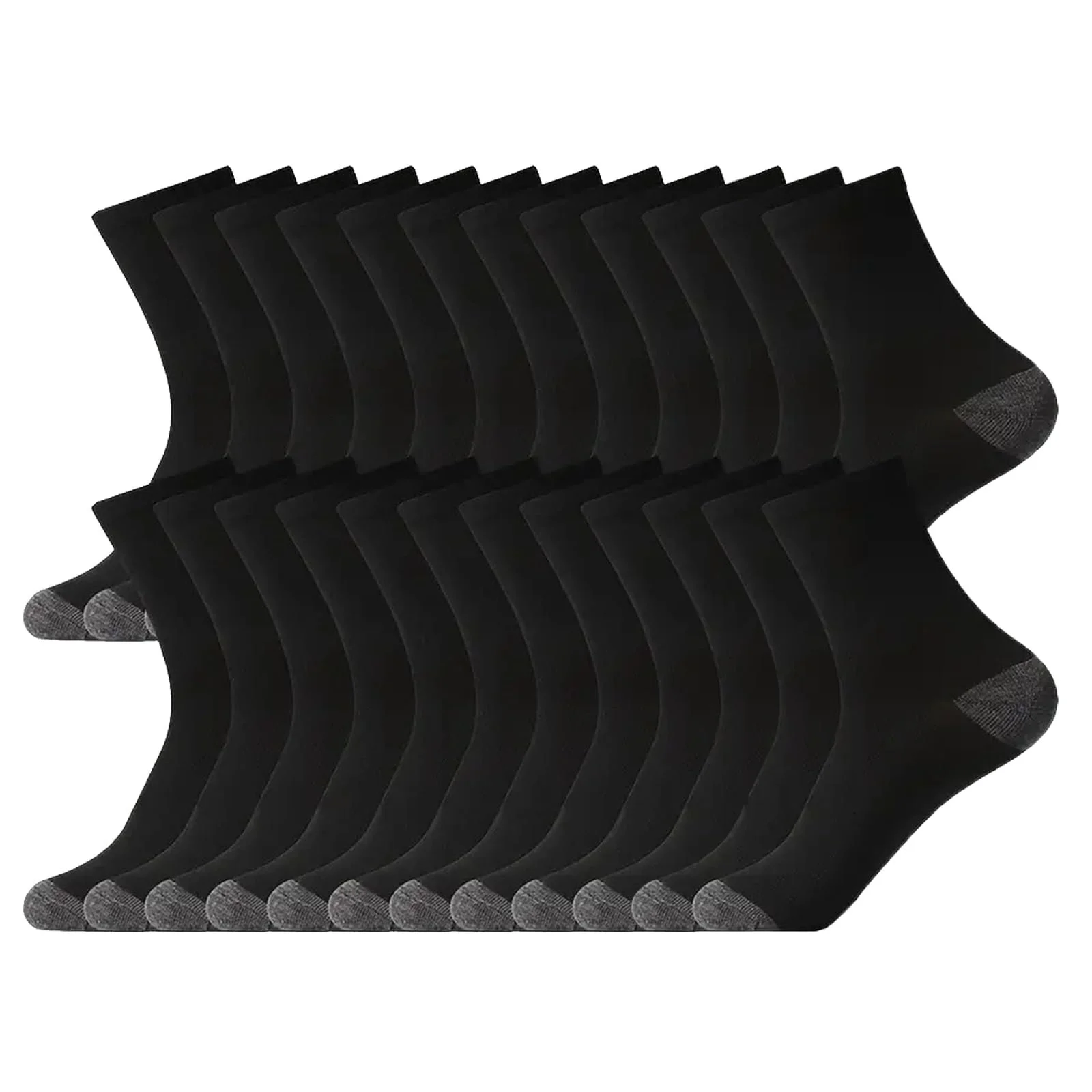 Набір шкарпеток для спорту 12 пар для чоловіків та жінок, фото №1