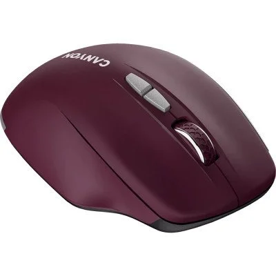 Мышка Canyon MW-21 Wireless Blue LED Burgundy (CNS-CMSW21BR), фото №5 Мышка Canyon MW-21 Wireless Blue LED Burgundy (CNS-CMSW21BR), фото №5