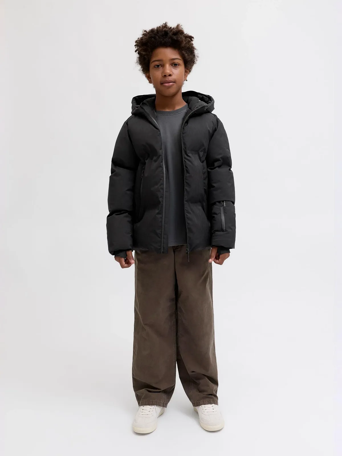 Куртка стьобана для хлопчика JACK & JONES Junior, фото №4