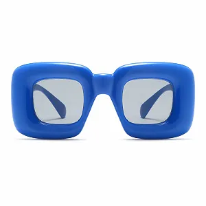 Квадратные солнцезащитные очки Long Keeper для мужчин и женщин Большие винтажные synthetic.ua - Фото 1