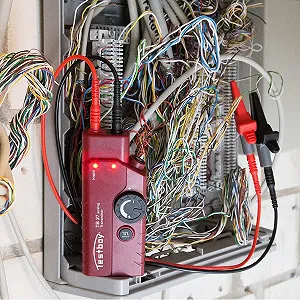 Комплект аналогового детектора кабелів Testboy 27 Червоний synthetic.ua - Фото 1