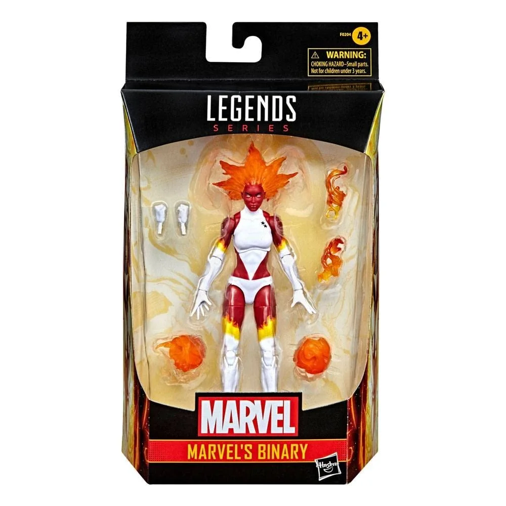 Фігурка Hasbro Marvel Legends Series Binary 15 см RD-RS270107 різнокольорова, фото №4