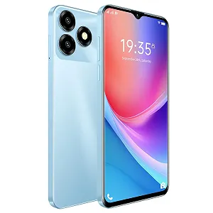 Смартфон Unlock 8-Core Processor 4G-LTE 4GB/64GB 6.52" Light Blue - Фото 1